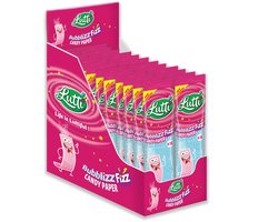 Lutti Bubblizz Fizz Paper Candy - snoeppapier - 24 pakjes van 15g