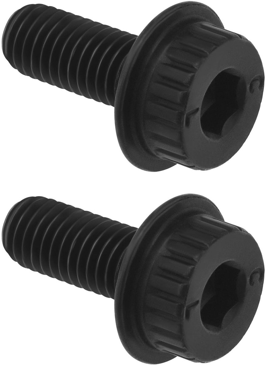 Dailygoods- Cirkelzaagbladbouten 2 Stuks - Compatibel met DeWalt DWS716XPS/DWS715/DWS779/DWS713/DCS361M1 - Metaal - Zwart - Duurzaam - Zaagbladbouten