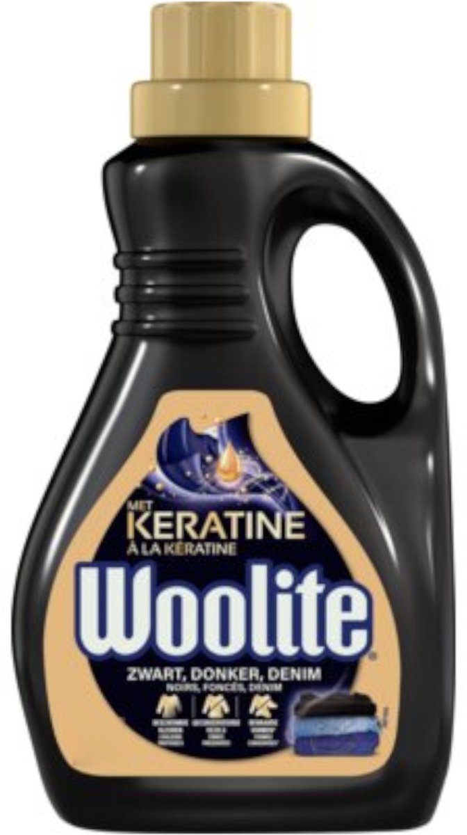 Woolite Liquid - 33sc2L - met keratine - zwart