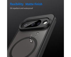 Dailygoods- Telefoonhoes Magnetisch - Ultradun - Schokbestendig - Zachte Siliconen - Transparant - Compatibel met Google Pixel 10 5G - Telefooncover