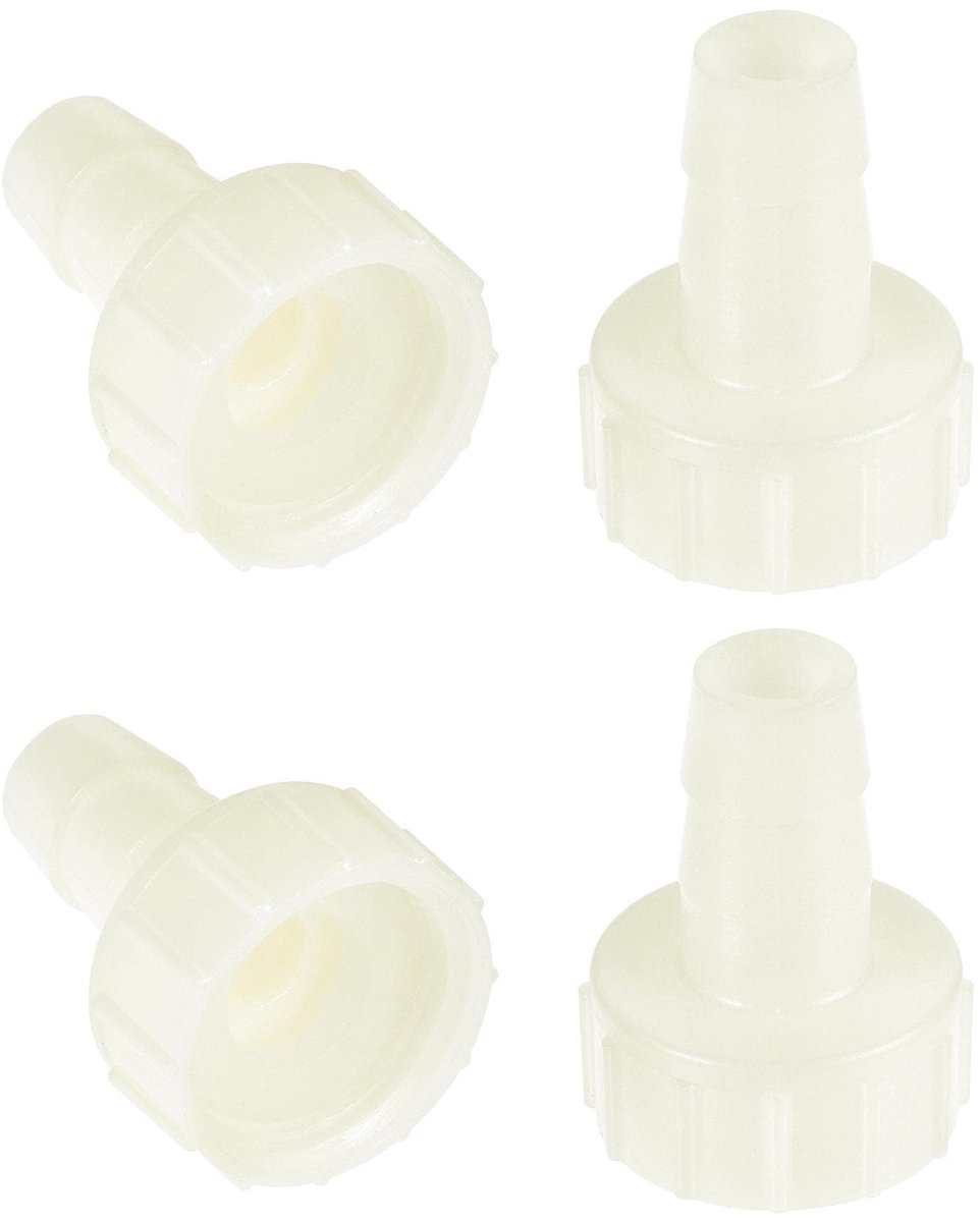Dailygoods- Slangkoppeling - 10 mm Barb G1/2 inch binnendraad - Duurzaam ABS - Weerhaakfitting - Lekvrije verbinding - Geschikt voor tuin en irrigatie - Slangadapter