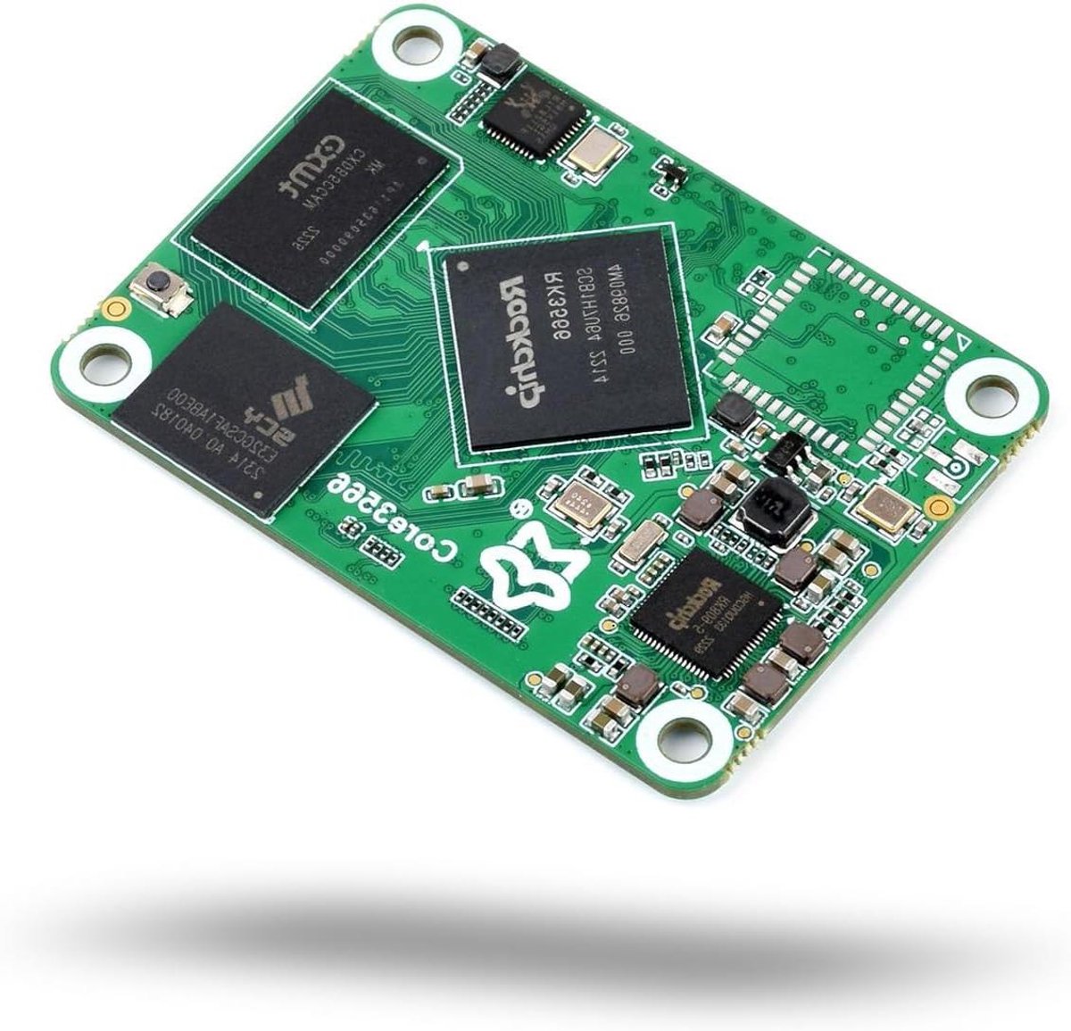 Processor Module - Embedded Board - Project Ontwikkeling - Quad Core RK3566 - 4GB RAM 32GB Opslag - Groen