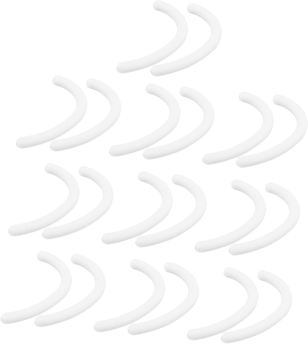 Masker Oorhaak - Oorbeschermer Maskerband - Comfortabeler Dragen - Verlicht Oordruk - 10 Stuks - Wit