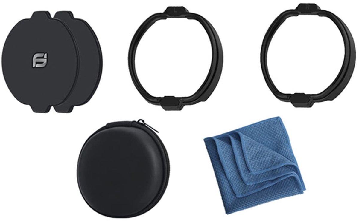 Dailygoods- Bril Magnetisch - VR2 Zuigframes - Oculair Beschermhoezen - Glazen Doos - Glazen Doek - Sterk en Duurzaam - VR-bril