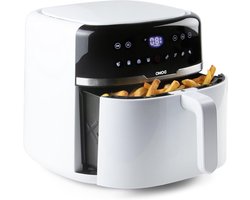 Airfryer - Hete Lucht Friteuse - Gezond Frituren - 8 Liter Capaciteit - 1800 Watt - Wit
