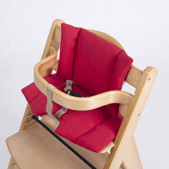 Kinderstoel Kussens - Zitkussen Baby Stoel - Comfortabel Zitten - Speciaal Ontworpen - 47x25x4 cm - Zwart — afbeelding 3
