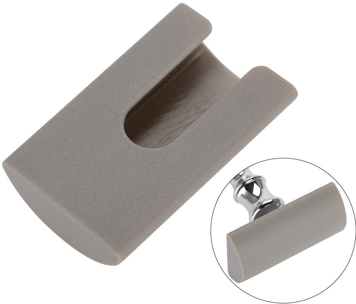 Dailygoods- Scheermes Roestvrij staal - Veiligheidsscheermes - Dubbele rand - Duurzaam - Klassiek design - Handgreep met harsmateriaal - Veiligheidsmes