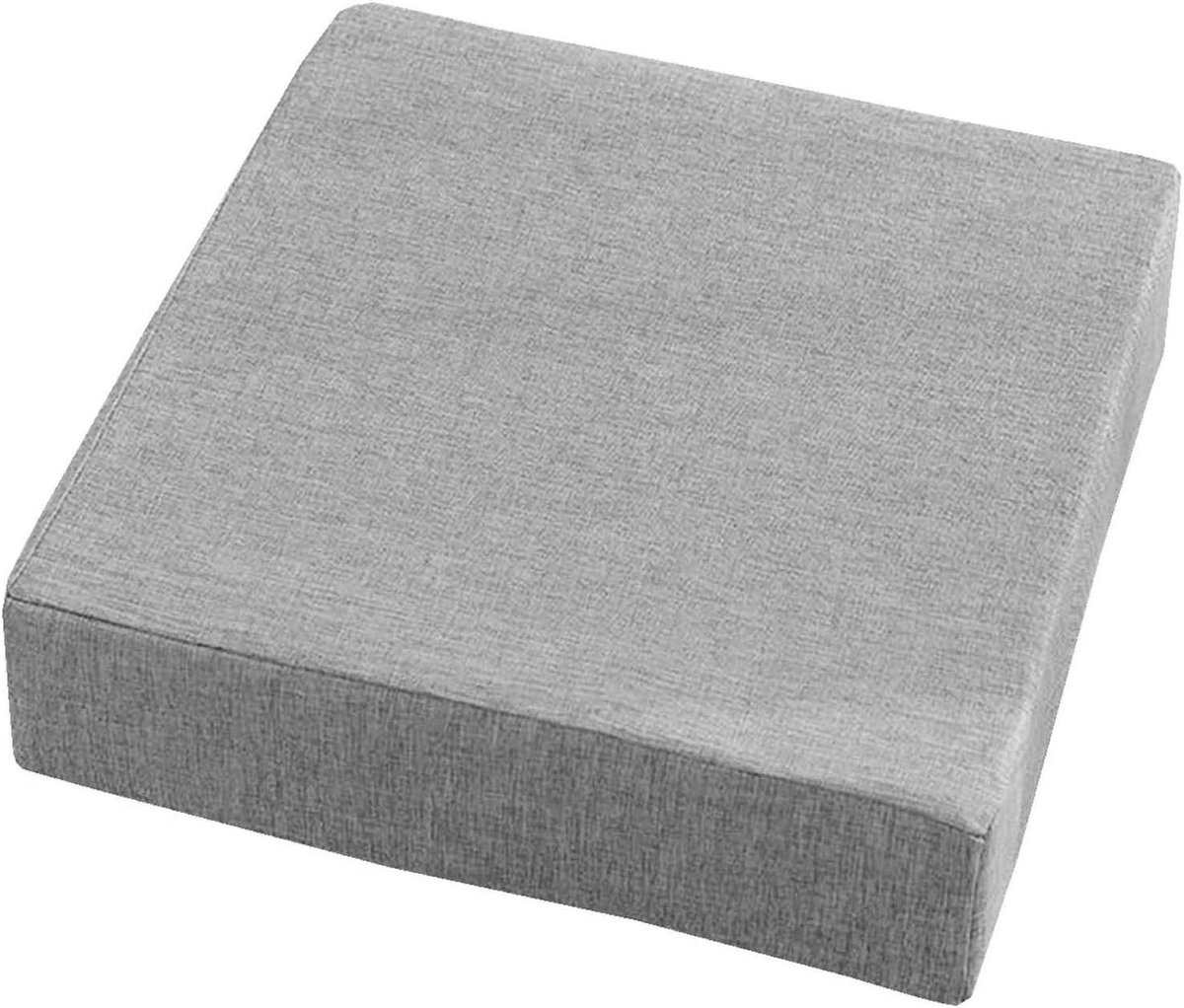 Kussen voor Tuinstoelen 40×40cm Vierkant Zitkussen, Fauteuil Memory Foam Kussen 45×45 50×5