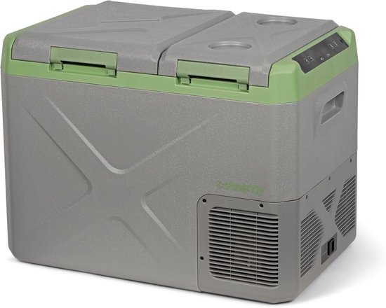 Steamy-E Single Zone 45, Elektrische Compressor Koelbox met twee compartmenten, 32 Liter, Grijs, 12V/230V, voor vriezen en koelen van -20 tot +20, ideaal voor op de camping — afbeelding 5