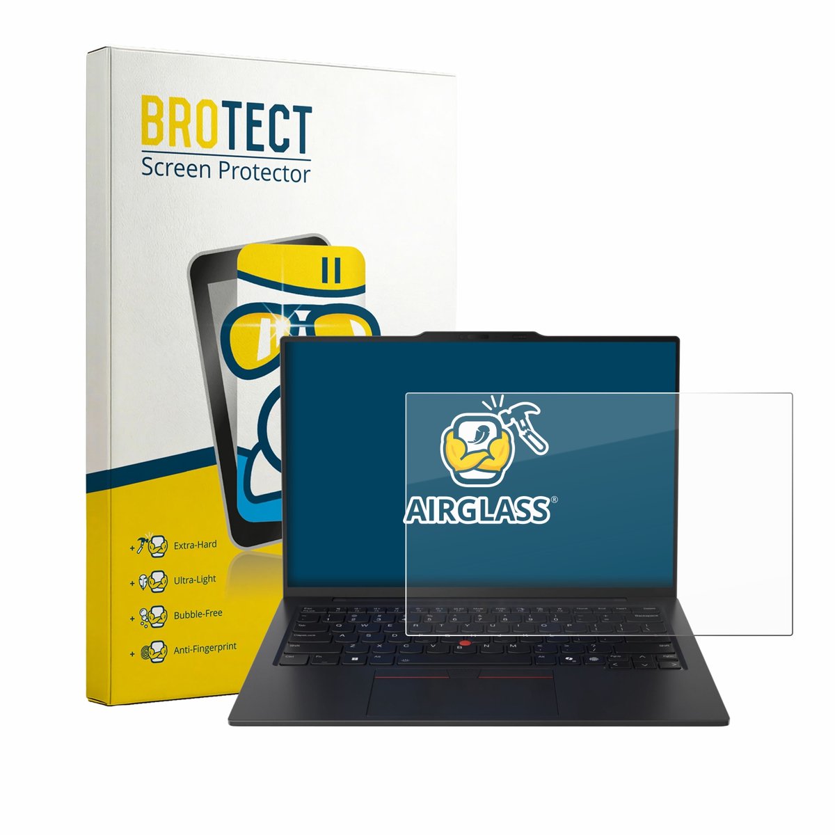 Screenprotector voor Lenovo ThinkPad X1 Carbon Gen 13 14" Beschermglas transparant