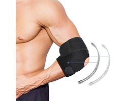 Elleboogbrace voor peesontsteking, epicondylitis, elleboogbeschermers, elleboogsteun, tenniselleboog, verstelbare elleboogbrace, elleboogbrace, dubbele stabilisator voor tennis en golf, hardlopen