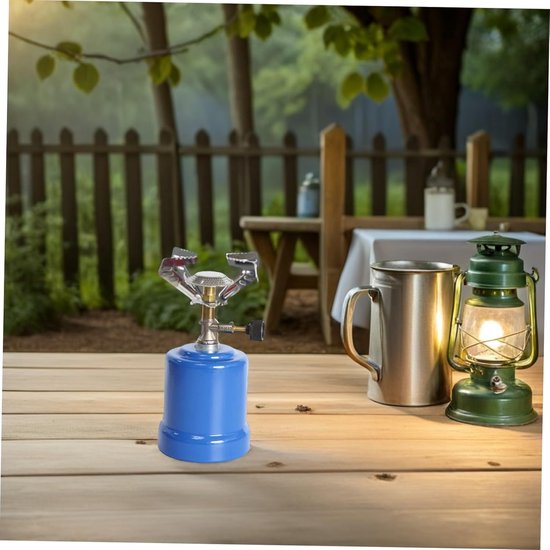 Draagbaar Kooktoestel - Kampeer Kachel - Outdoor Koken - Windbestendig Ontwerp - 400 Gram - Zilverkleurig van Draagbaar — afbeelding 4