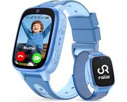 Ralio R5 GO – GPS horloge kind – 4G – Smartwatch Kinderen Met Simkaart – Video bellen& SOS-knop – GPS Tracker Kind – Schoolmodus – Waterdicht Kinderhorloge – Stappenteller, Geofencing -Cadeaus voor Jongens en Meisjes