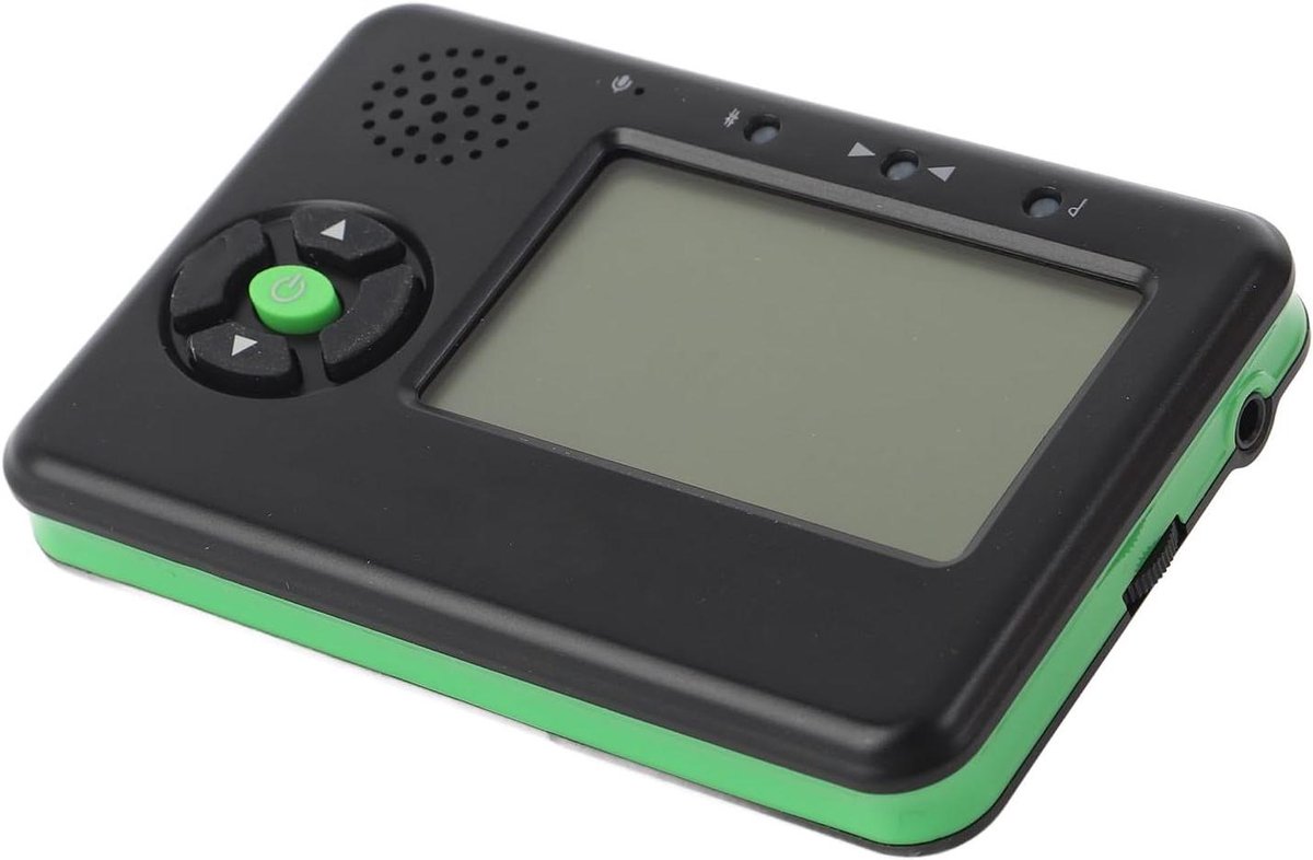 Metronoom Tuner - Digitale Stemapparaat - Muziek Oefenen - 2-in-1 Apparaat - A0 tot C8 - Zwart