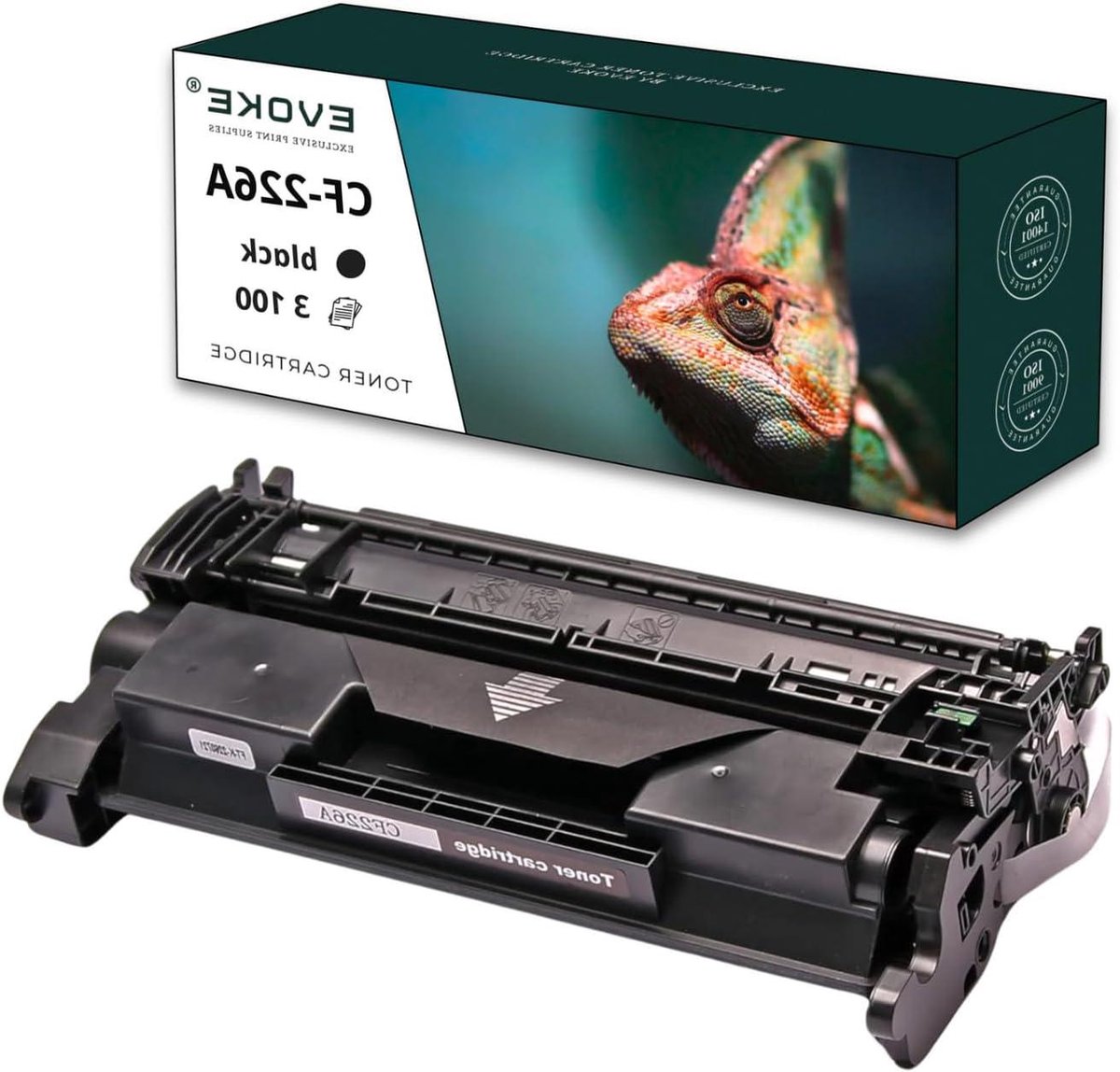 Toner Cartridge - Printer Toner - Tekst Printen - Hoge Paginaopbrengst - 3100 Pagina's - Zwart