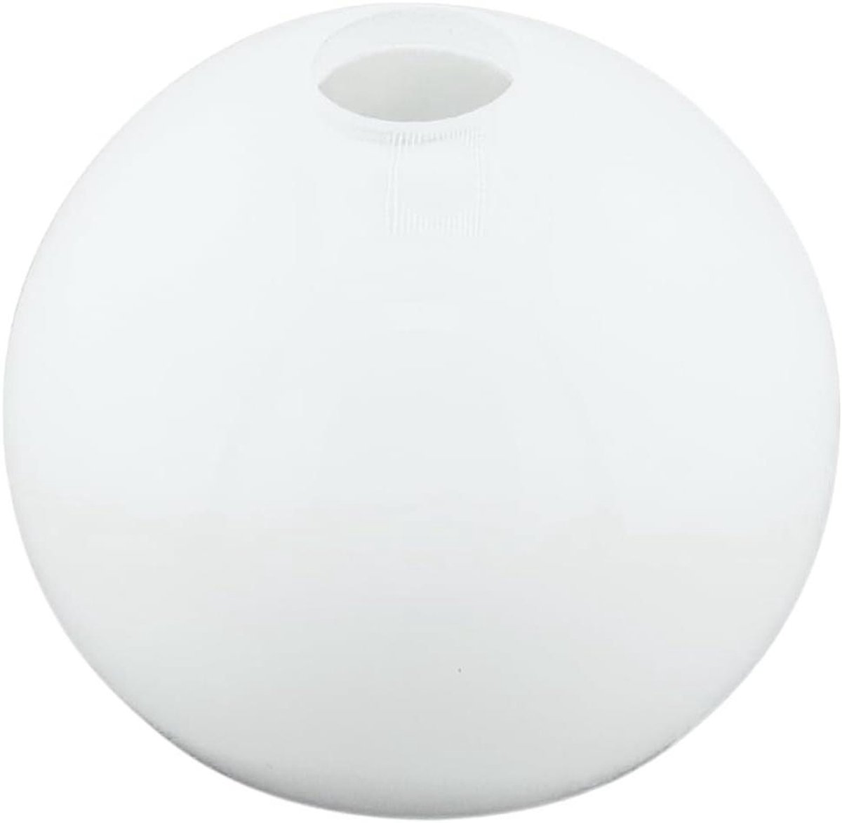 Lampglas - Reserveglas - Verlichting Repareren - Opaal Mat - 20 mm Gat - Wit