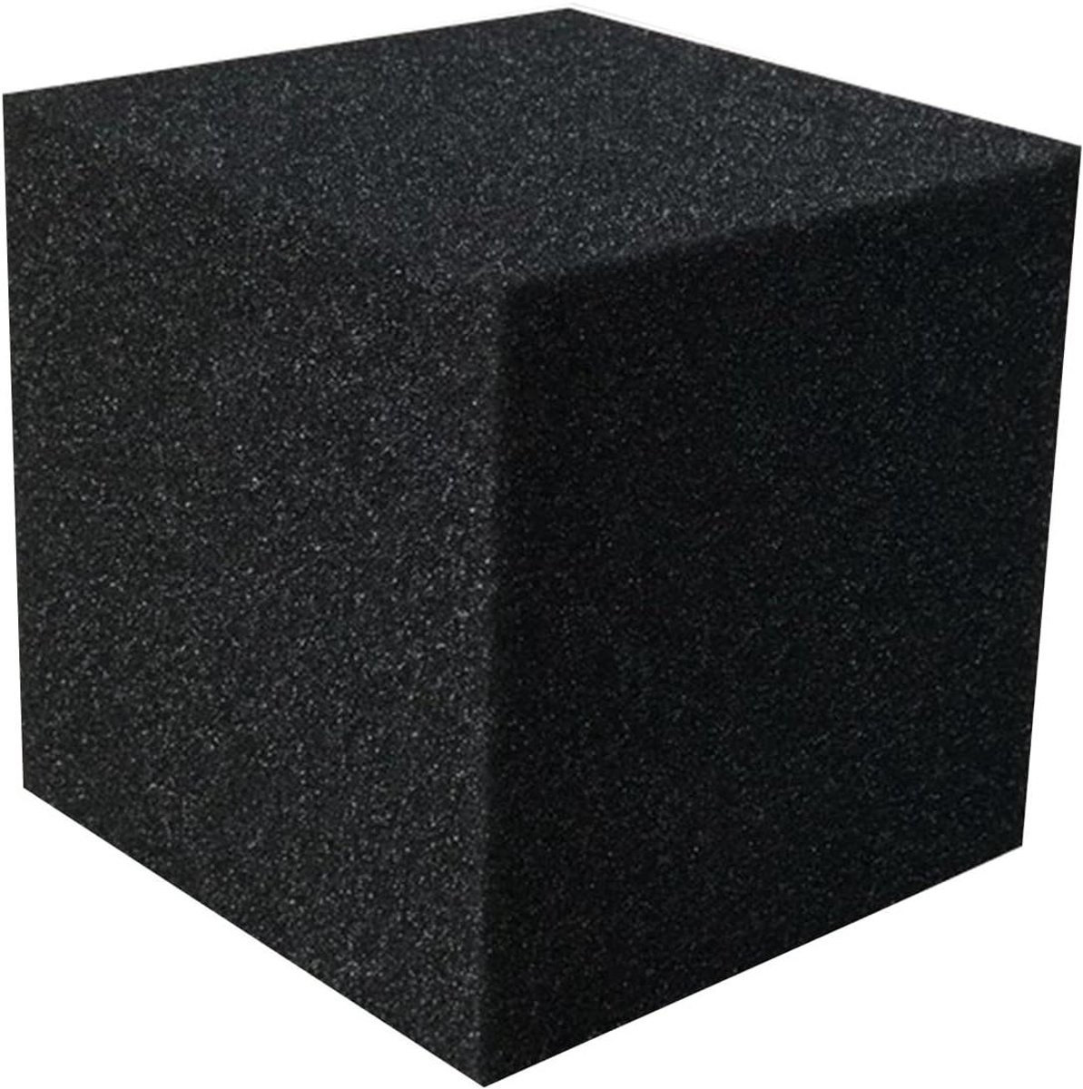 Akoestisch Schuim - Geluidsisolatie Katoen - Geluidsverbetering Thuis - Laagfrequent Absorptie - 30x30x50CM - Zwart