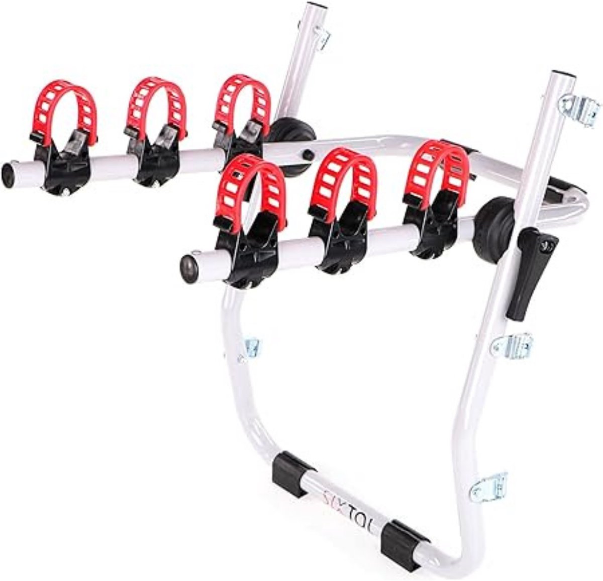 RWB® Fietsendrager Electrische Fietsen - Fietsendrager Op Trekhaak - Fietsendrager E Bike - Grijs - 53cm x 11cm x 74cm