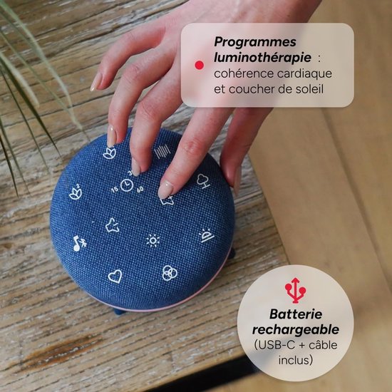 Meditatie Box - Slaaphulp Ontspanningsapparaat - Ontspanning en Slaap - Geleide Meditatie en Geluiden — afbeelding 2