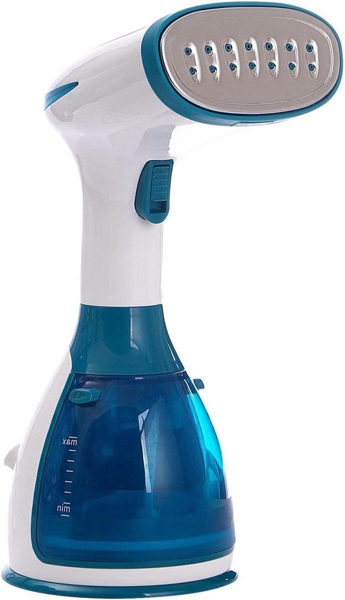 Draagbaar Stoomstrijkijzer - Handstrijkijzer Reisstrijkijzer - Kleding Strijken - Groot Stoomoppervlak - Klein en Draagbaar - Blauw