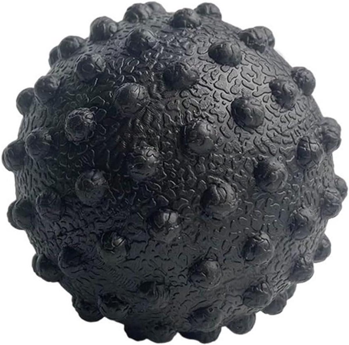Fascia Bal - Massagebal Voet - Spierontspanning - Meridiaan Training - 500 g - Zwart