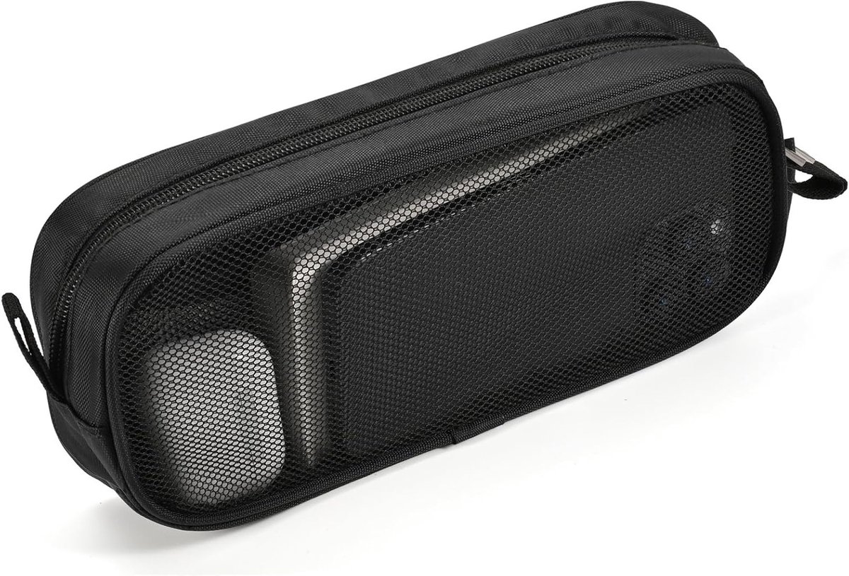 Draagbare Kabel Organizer voor Laptopaccessoires met Duidelijk Netwerk, Ideaal voor Opladers, Muizen en Powerbanks
