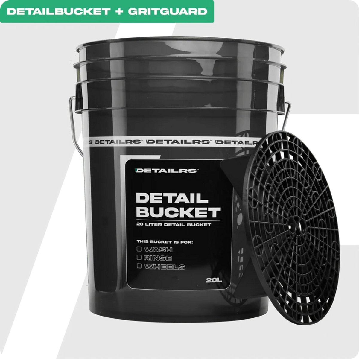 Detailrs Detailbucket + gritguard - Wasemmer Auto - Car Detailing - 20L