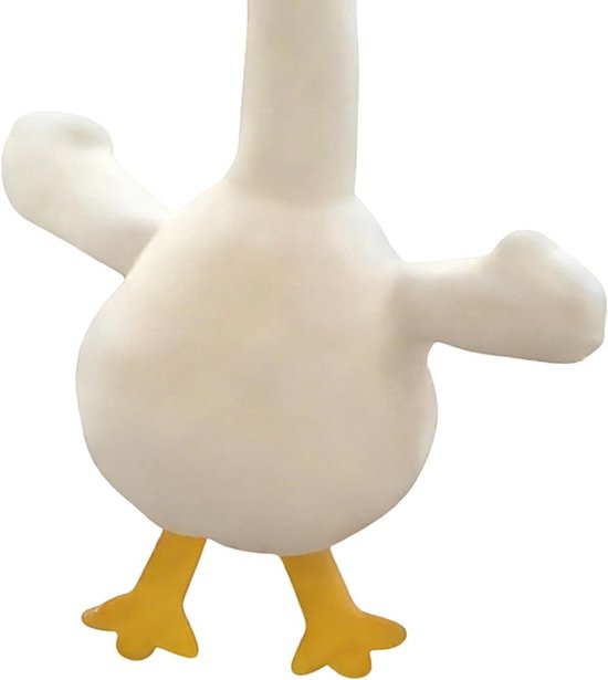 Pluche Dier - Knuffel Giraf - Decoratie Kleuterschool - Opvouwbare Hals - 40 cm - Kip — afbeelding 5