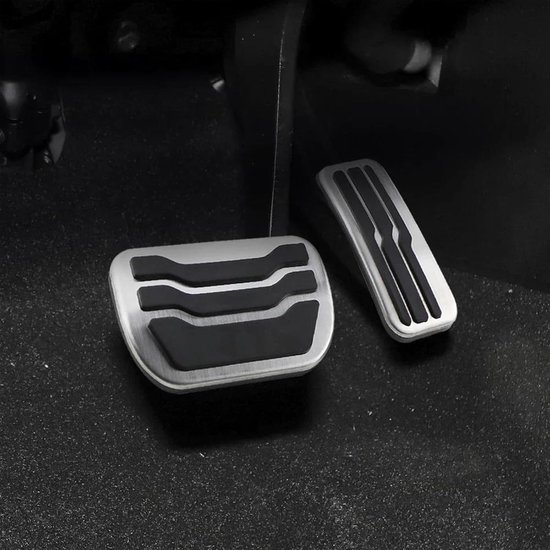 Pedaalhoezen Auto - Antislip Pedalen - Verbeterde Grip - Roestvrij Staal - Set van 2 - Metaal — afbeelding 2