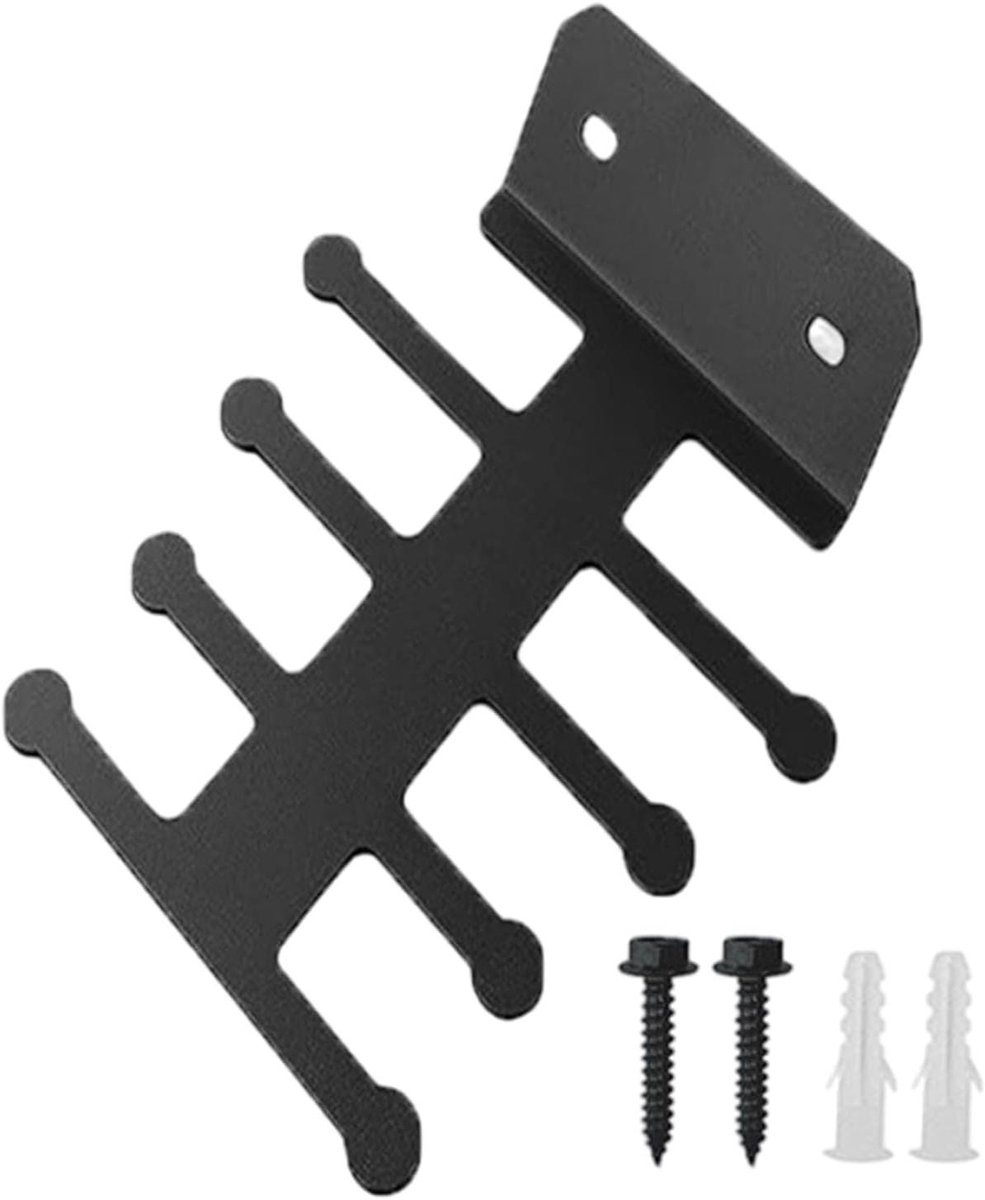 Wandorganizer Fitness - Halter Organizer - Sport Organiseren - Visgraat Patroon - 8 kg Draagkracht - Metaal