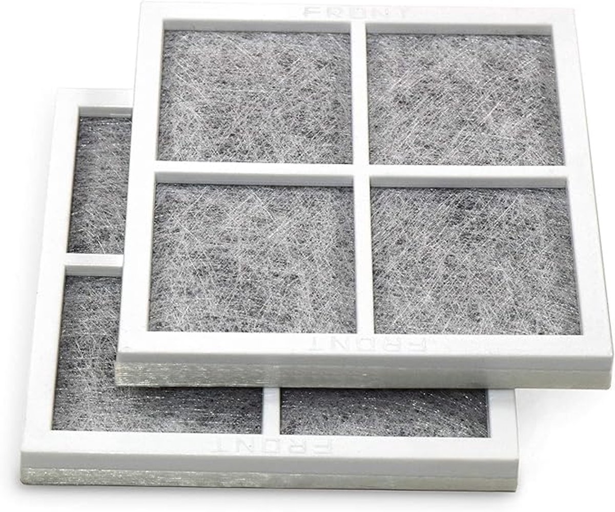 4 stuks luchtfilter geschikt voor LG LT120F LFCS31626S 32945ST C24726S LFXS30726B LFXS30726S LFXS30726W LMXC23746D LSFD2491ST koelkast