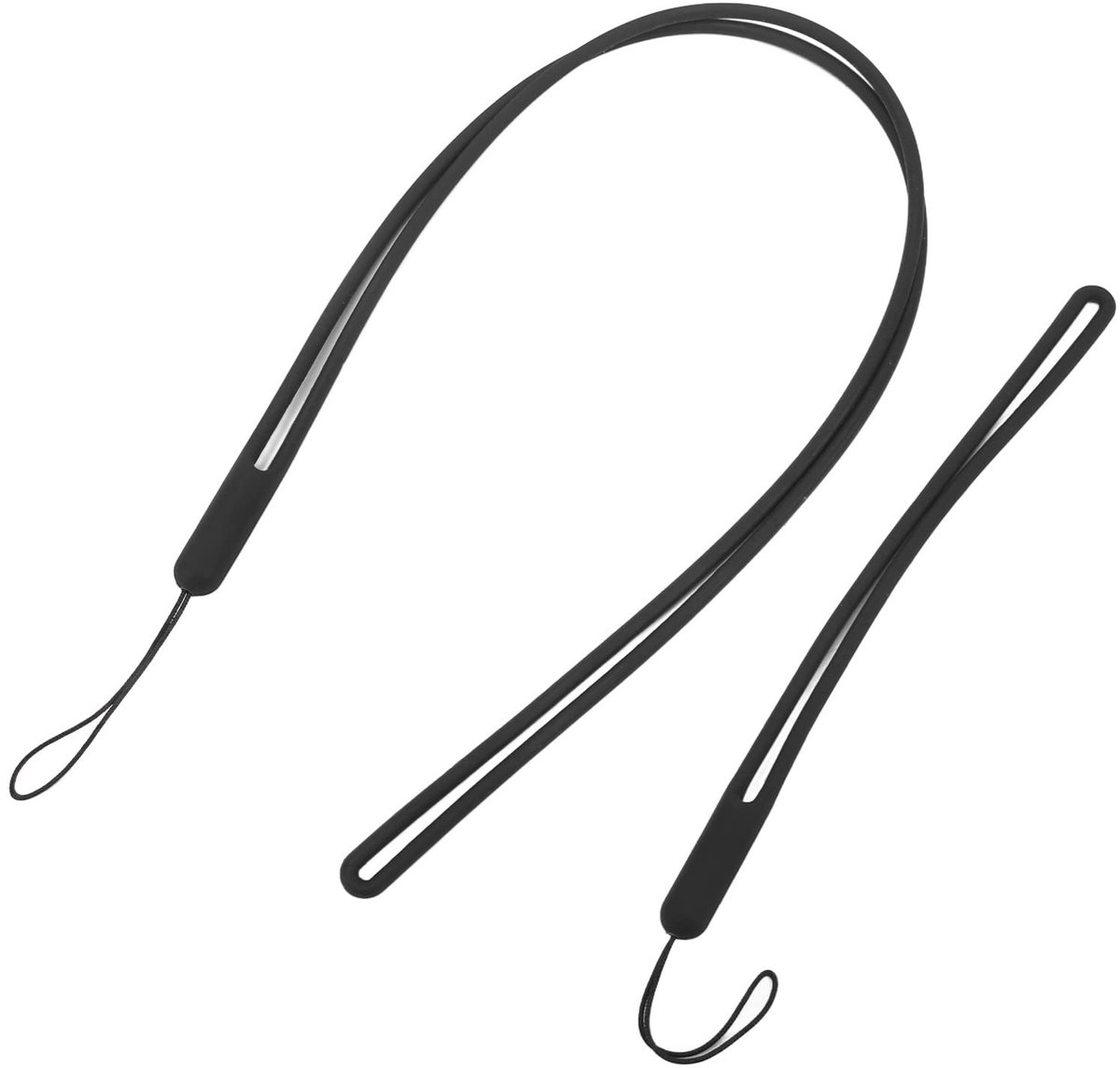 Dailygoody - Actie Camera Anti Verloren Lanyard - Polsband en Nekriem - Zwart - Ideaal voor Sportcamera's - Veilig en Betrouwbaar - Geschikt voor X3 X