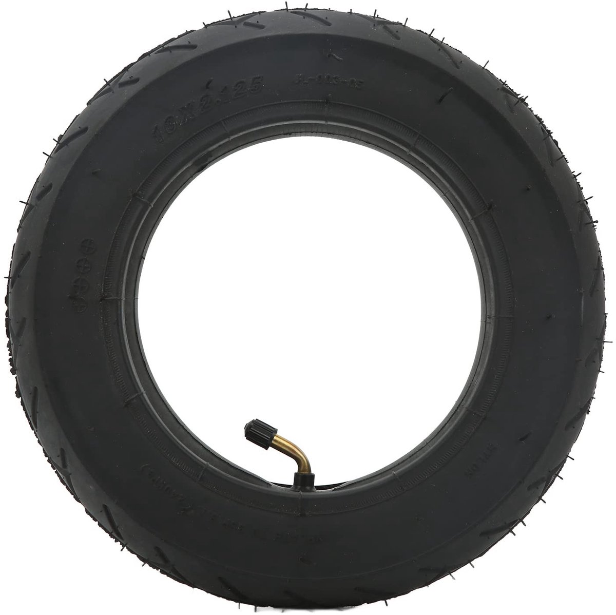 Dailygoody - 10x2.125 - Vervangende Banden - Sterk en duurzaam - 10 inch - Scooterbanden - Hoogwaardig rubber - Geschikt voor elektrische scooters - M.
