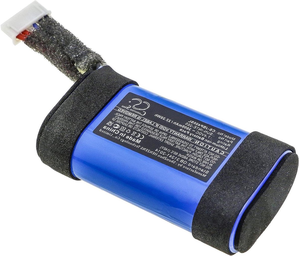 Batterij - Accu Li-ion - Draagbare Speaker - Vervangend Onderdeel - 7.4V 3000mAh - Blauw
