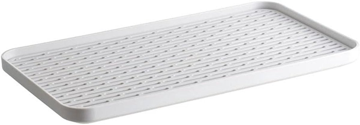 Dubbele Laag Plastic Afwasdroger - Ruimtebesparende Keukenoplossing voor Borden en Bestek met Antislip Functie