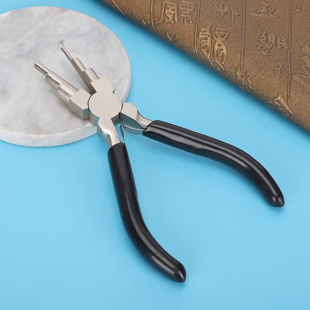 Borgringtang - Punttang Reparatie Tang - Sieraden Reparatie - Ergonomisch Ontwerp - 155 cm - Zwart