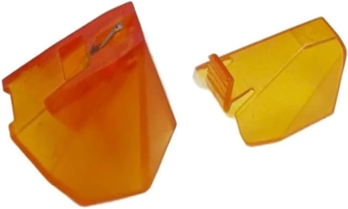 Naald Vervanging - Stylus Naald - Vinyl Afspelen - Elliptische Profiel - 1 cm - Oranje