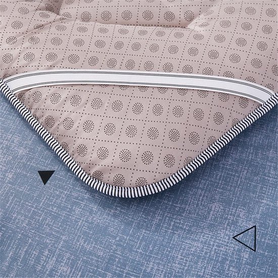 Vloermat Opvouwbare Futon - Tatami Matras Studentenkamer - Comfortabel Slapen - Huidvriendelijke Stof - 150 x 200 cm - Geel — afbeelding 5