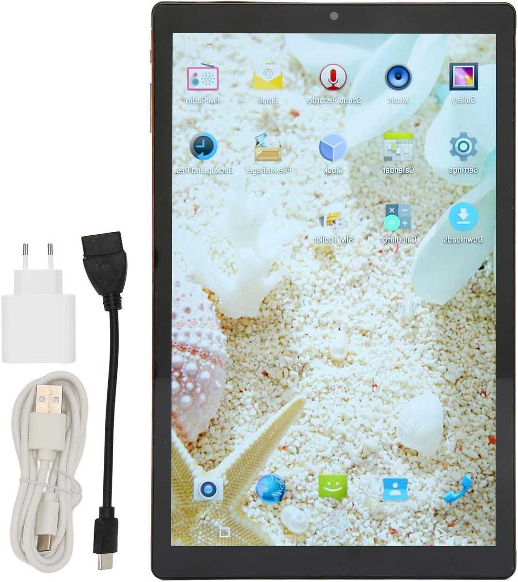 Tablet - Android Tablet - Films Kijken - Full HD IPS Scherm - 10.1 Inch - Oranje