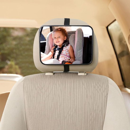 Observatiespiegel auto achteruitkijkspiegel auto baby kinderen omgekeerde observatiespiegel van Merkloos — afbeelding 3