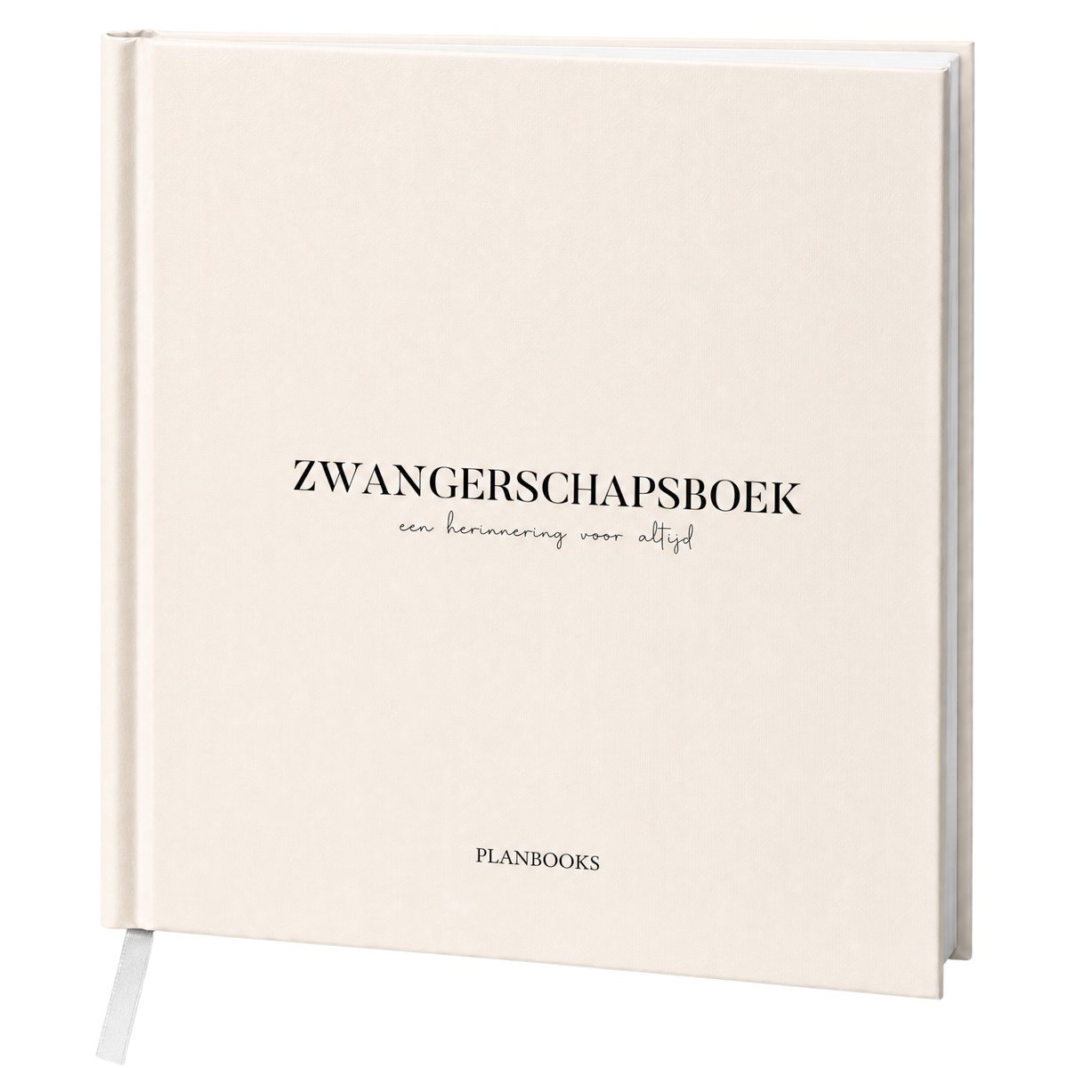 Planbooks - Zwangerschapsdagboek - Negenmaanden Dagboek - Linen Kleur
