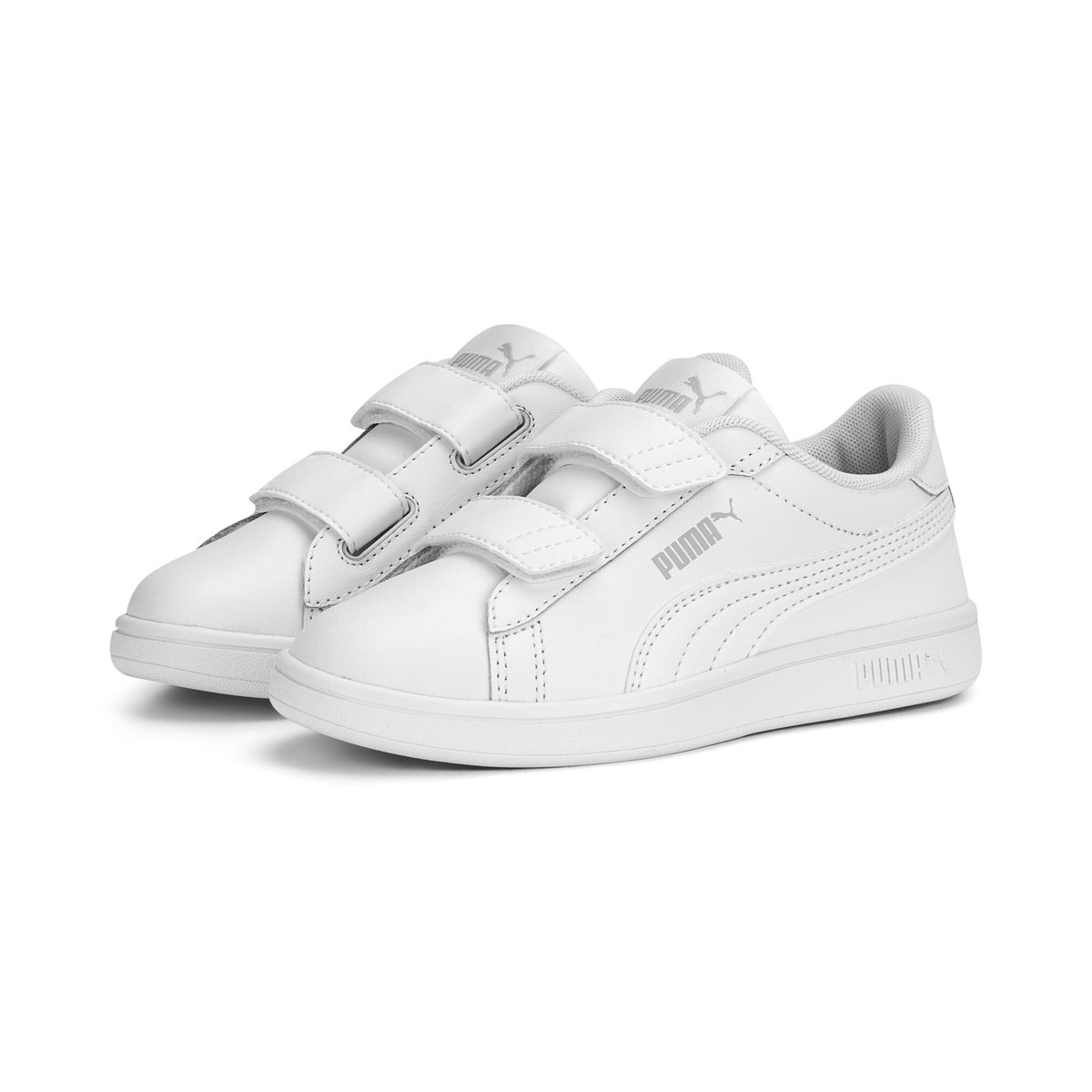 Puma Smash 3.0 L V PS Sneakers Junior Wit
