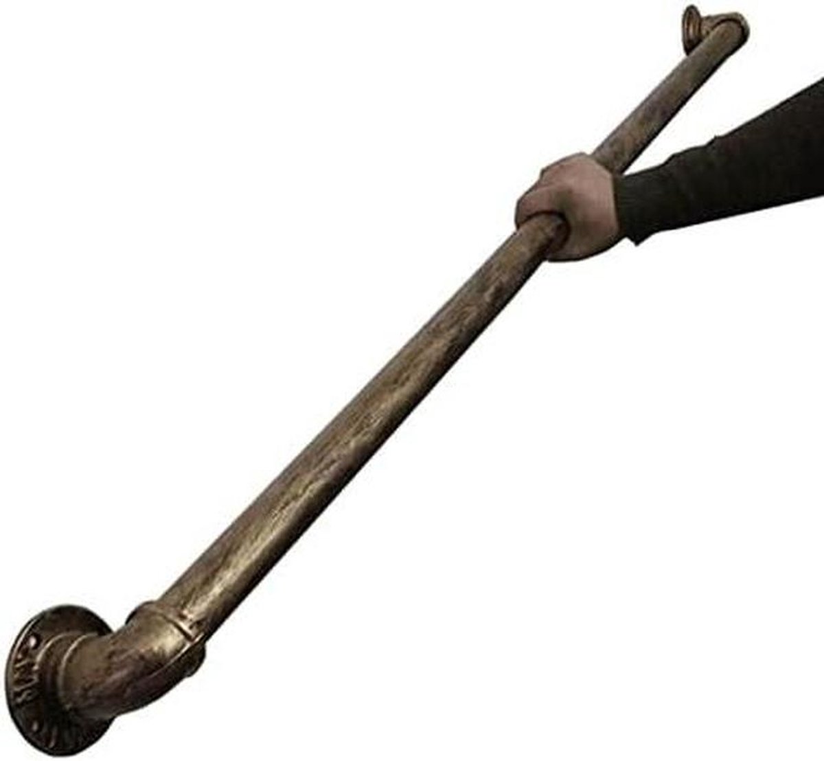 Trapleuning Messing - Veiligheidsgreep Wand - Trap Veiligheid - Roestvrij Smeedijzer - 150 cm - Messing