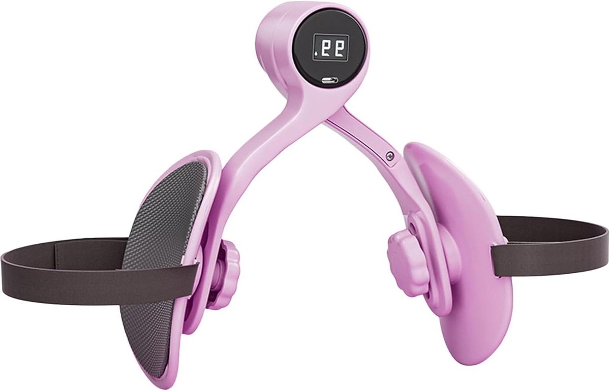 Bekkenbodem Trainer - Spierversterker Billen - Gerichte Toning - Driehoekige Stabiliteit - 22 x 20.5 x 7 cm - Paars