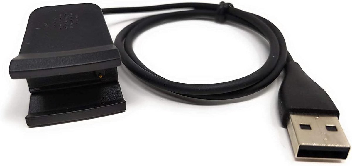 Oplaadkabel - USB Kabel - Smartwatch Opladen - Hoogwaardige Afwerking - 53 cm - Zwart
