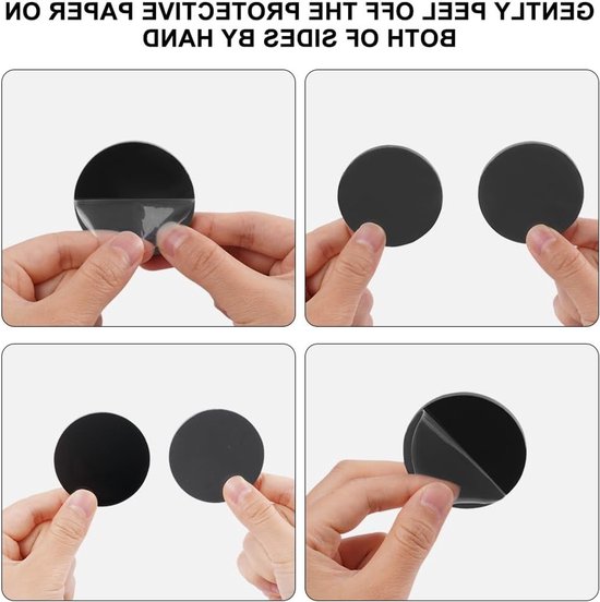 20 Stuks 50mm Ronde Plastic Modelbases voor Wargaming, Miniaturen Schilderen en Tabletop Spellen — afbeelding 3