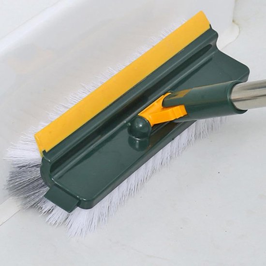 Voegenborstel Lange Steel - Vloerschrobber Schraper - Tegels Schoonmaken - 180 Graden Draaibaar - 515 x 13 x 89 cm — afbeelding 4