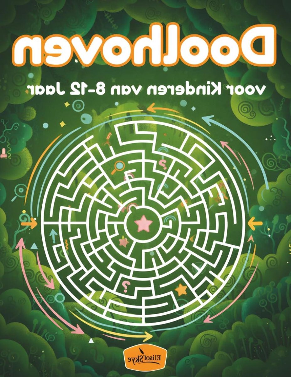 Doolhoven voor Kinderen - Logica Spelletjes - Cognitieve Ontwikkeling - 100 Pagina's - 21.59 x 27.94 cm - Niet gespecificeerd