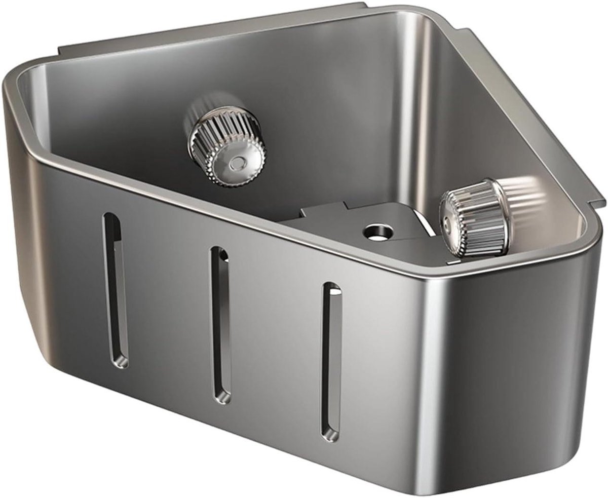Spoelbak Afvoerzeef - Keuken Organizer - Snel Drogen - Verstopvrije Afvoer - 17 cm - Grijs