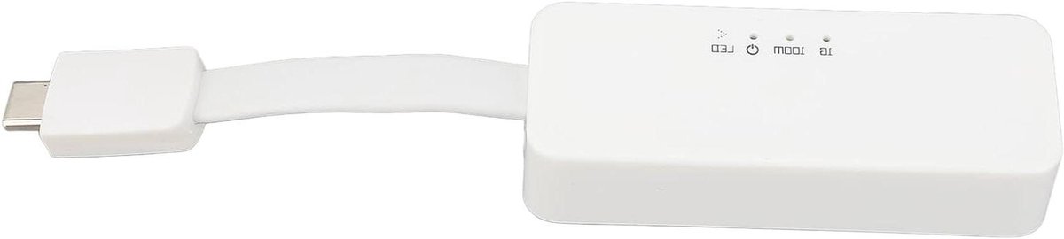 USB C Ethernet Adapter - LAN Kabel Adapter - Online Werken - Gigabit Snelheid